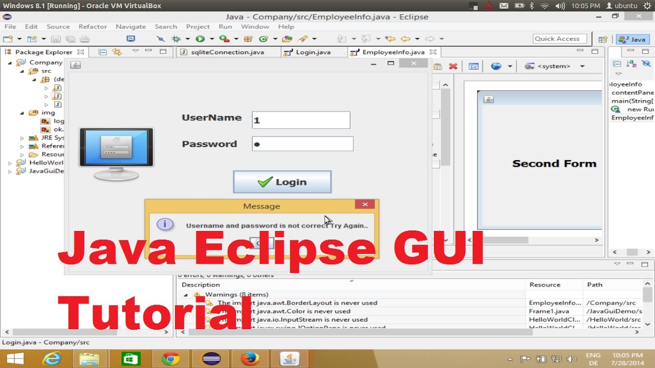 1280x720 Java Eclipse Gui Tutorial
