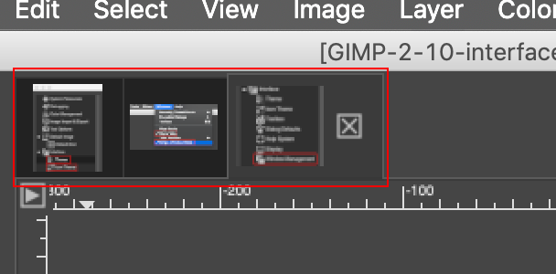 608x300 The Gimp Change Interface And Icon Settings In Version