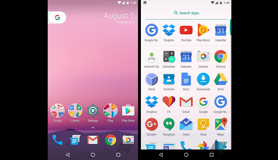 900x520 Google Kills The App Drawer Icon For Android Nougat Nexus Launcher