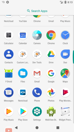 304x540 Oreo Round App Icon Issue