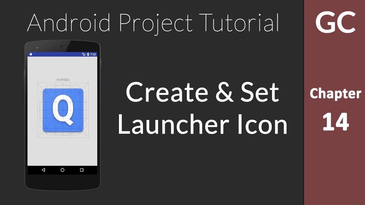 1280x720 Android Tutorial Create And Set Android App Launcher Icon
