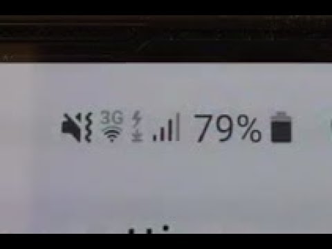 480x360 Meaning Of Lightning Bolt And Down Arrow Status Icon On Android