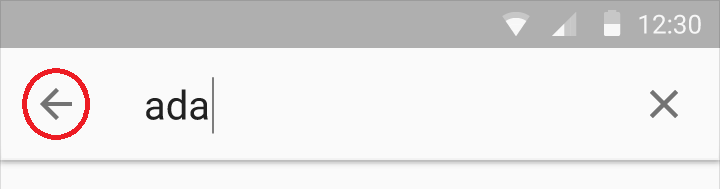 720x189 Change Searchview Back Icon Color