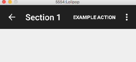 455x208 Navigation Drawer Icon On The Top Right Is Showing Back Arrow Icon