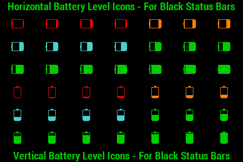 480x320 Bn Pro Battery Level Icons Download Apk For Android