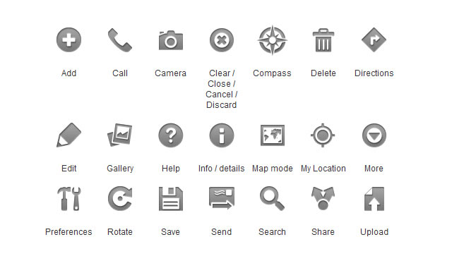 Android Button Icon at Vectorified.com | Collection of Android Button ...