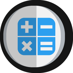 256x256 Calculator Icon Dynamic Flat Android Iconset Uiconstock