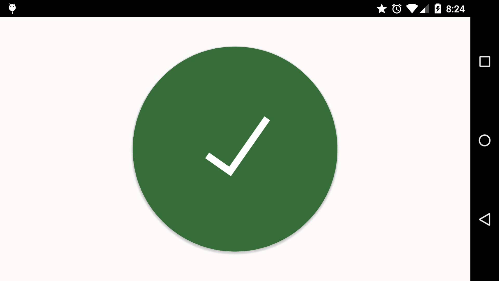 1920x1080 Android Checkmark Icon