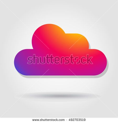 450x470 Cloud App Icon Instagram Color Cloud Sticker Cloud Icon