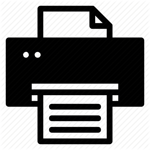 512x512 Hard Copy, Page, Print Out, Printer, Printing Icon