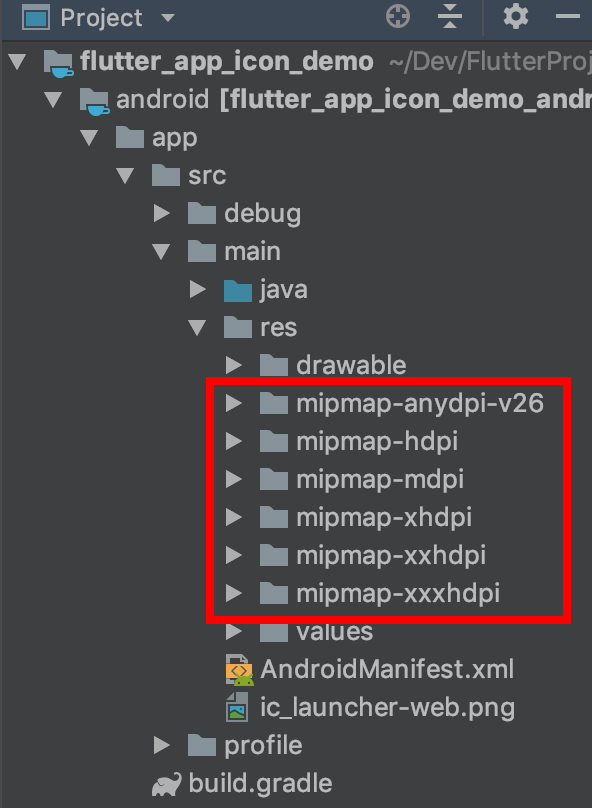 592x808 How To Change The Application Launcher Icon On Flutter