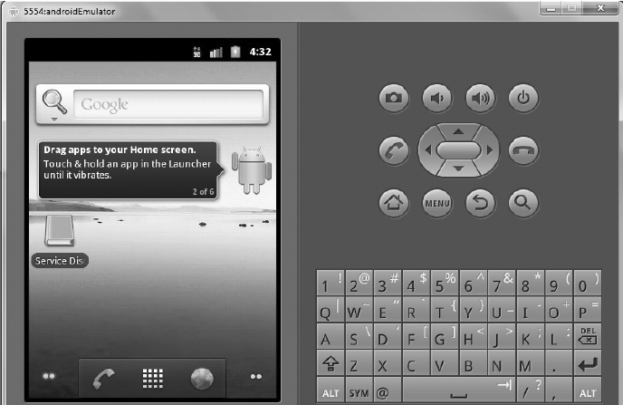 688x447 Service Discovery Icon On Android Emulator Download Scientific