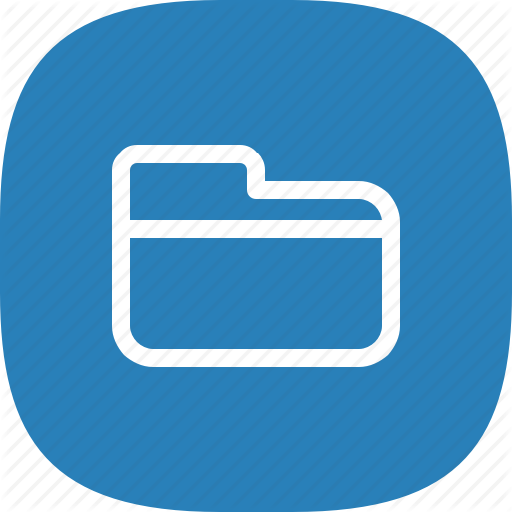 512x512 Android, File, Manager, Flat Color, Folder, Ios, Iphone