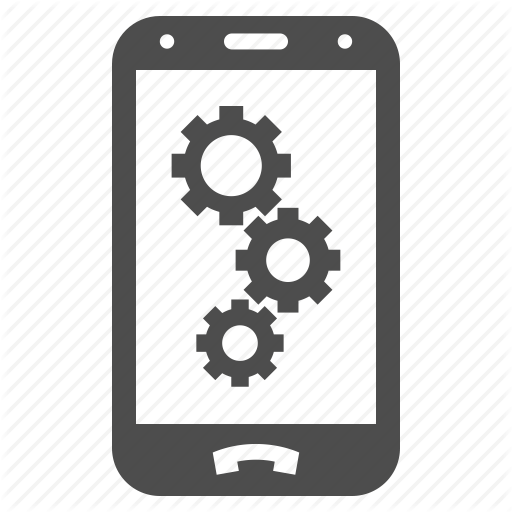 512x512 Android Settings, Automation, Factory Options, Gear, Mobile, Phone