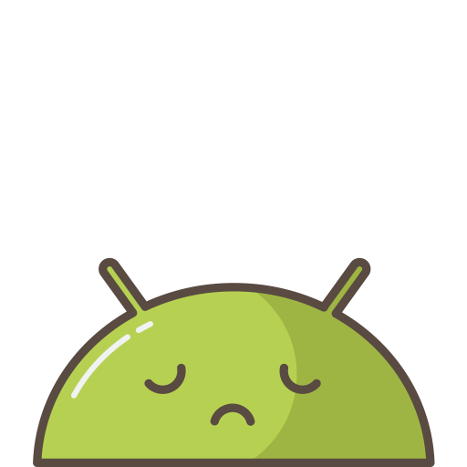 512x512 Android, Emoji, Mobile, Mood, Robot, Sad Icon