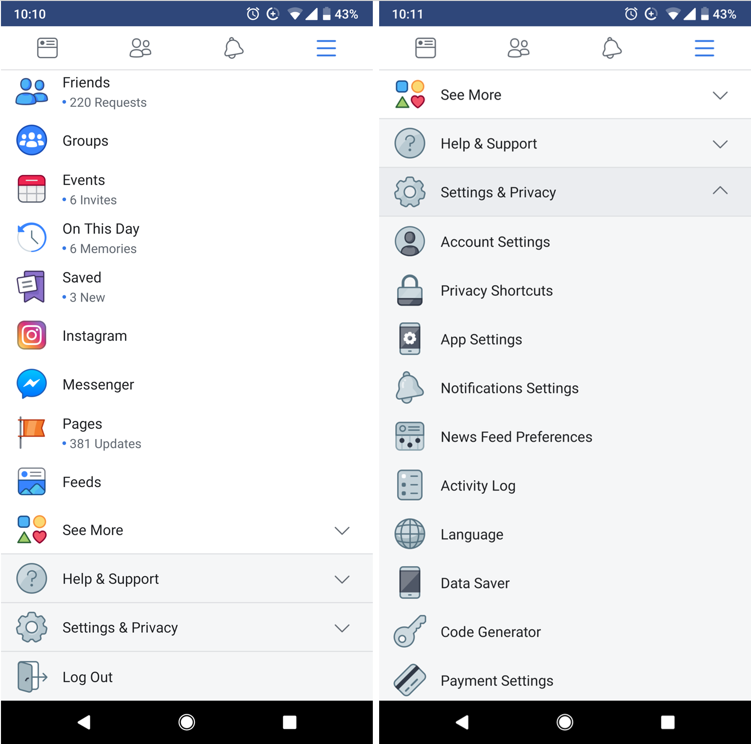 1545x1532 Facebook Rolls Out Design Changes And Adaptive Icon Support On Android