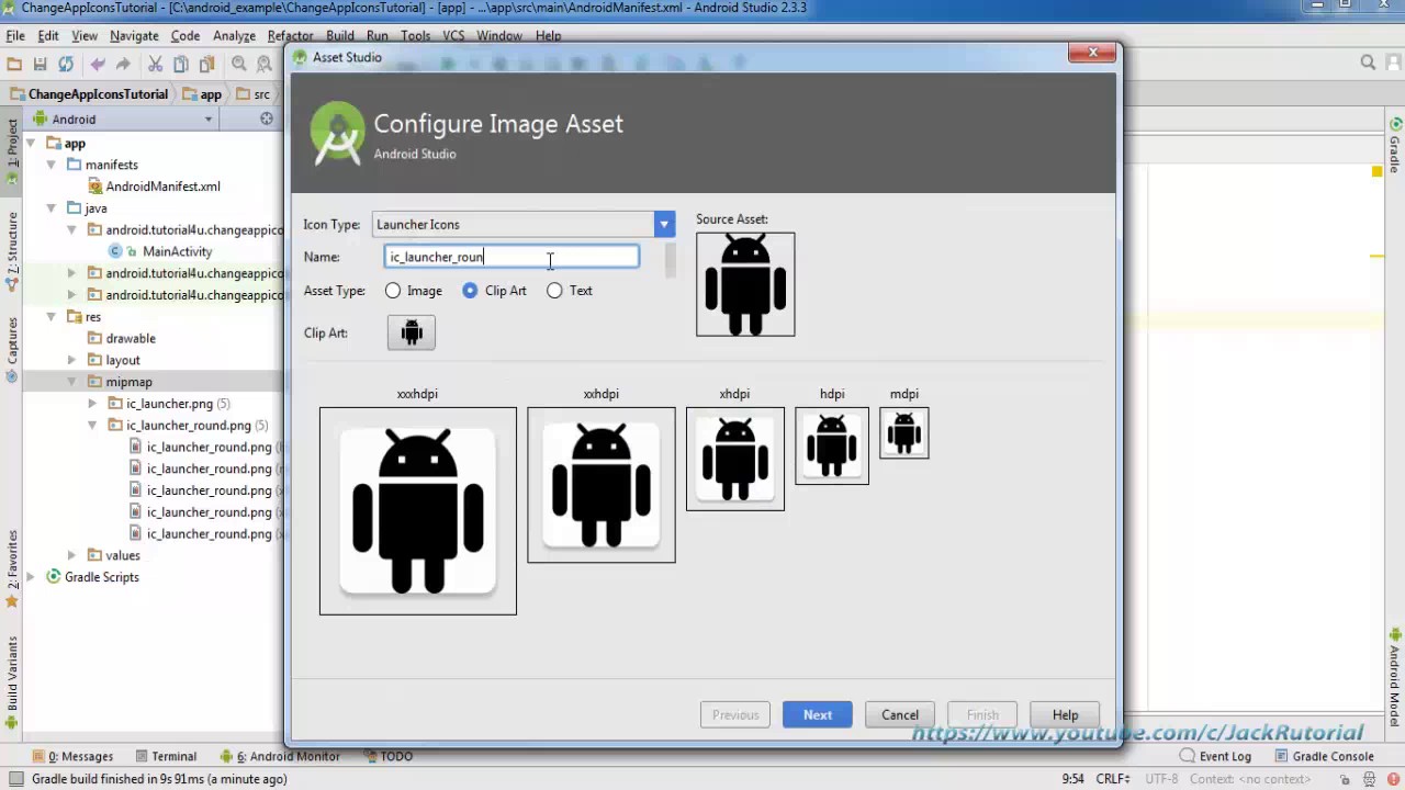 1280x720 How To Change App Icon In Android Studio