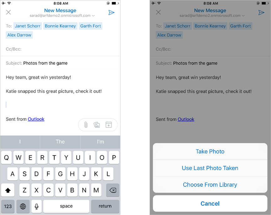 864x685 Outlook For Ios And Android Gains Momentum, Gets New Look