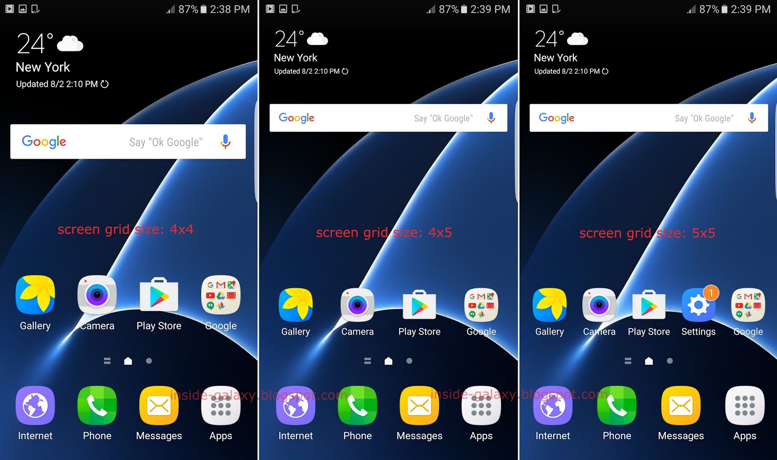 1600x948 Samsung Galaxy Edge How To Change Screen Grid Size In Android