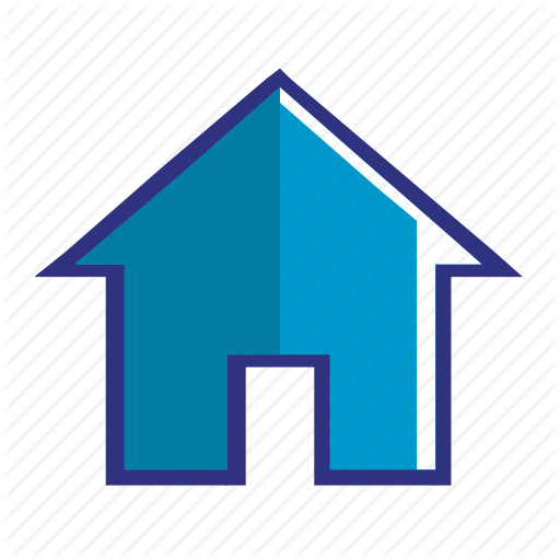 512x512 Apartment, Blue, Building, Construction, Home, House Icon