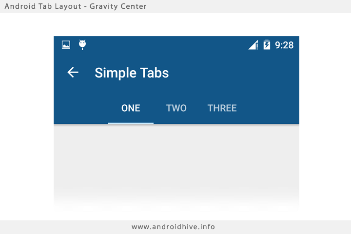 720x480 Android Material Design Working With Tabs