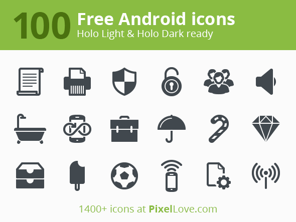 Android Icon Font
