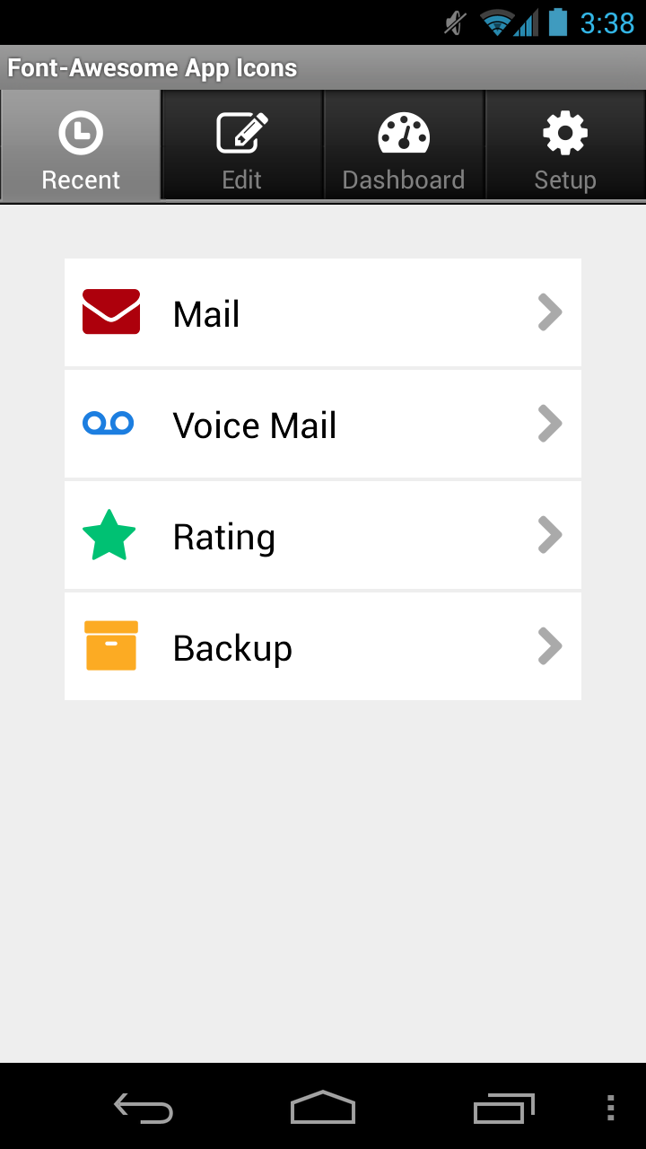 720x1280 Batasoft Font Awesome App Icons