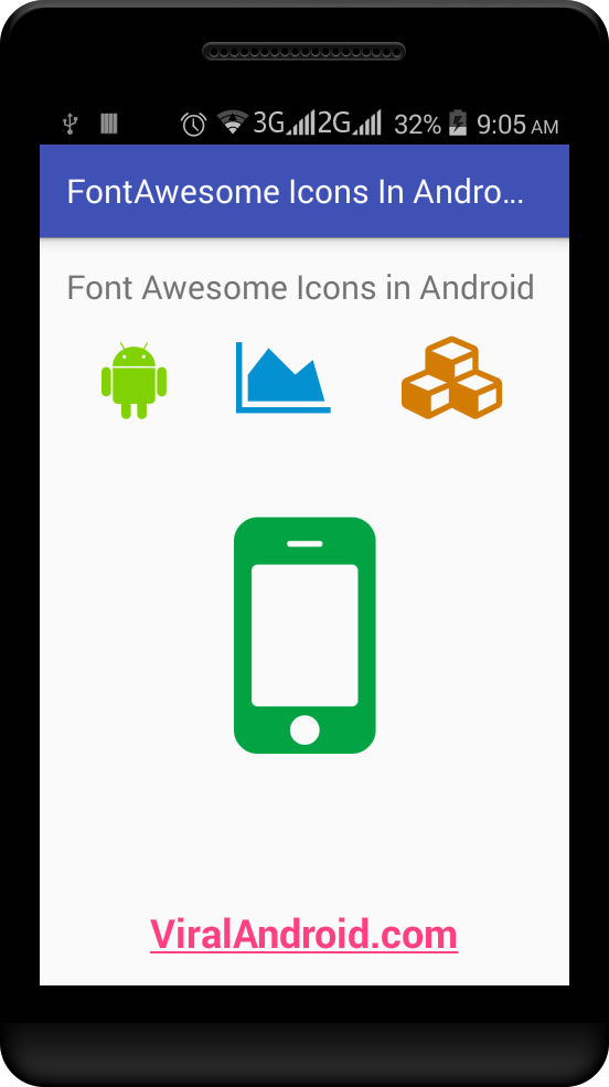 552x985 How To Use Font Awesome Icons In Android Application Viral