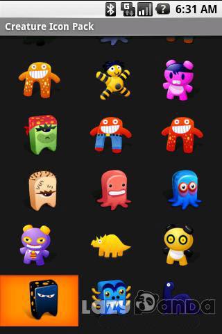 320x480 Creature Android Icon Pack Free Download For Android Mobile