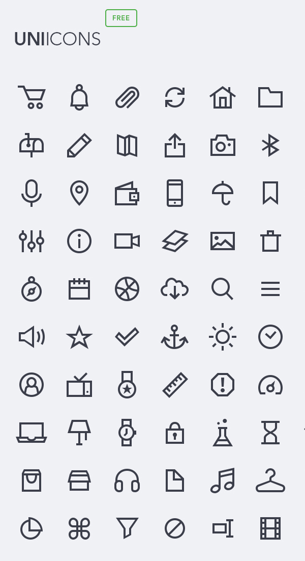 600x1101 Free Icons For Web Mockup And App Ui Icons Graphic