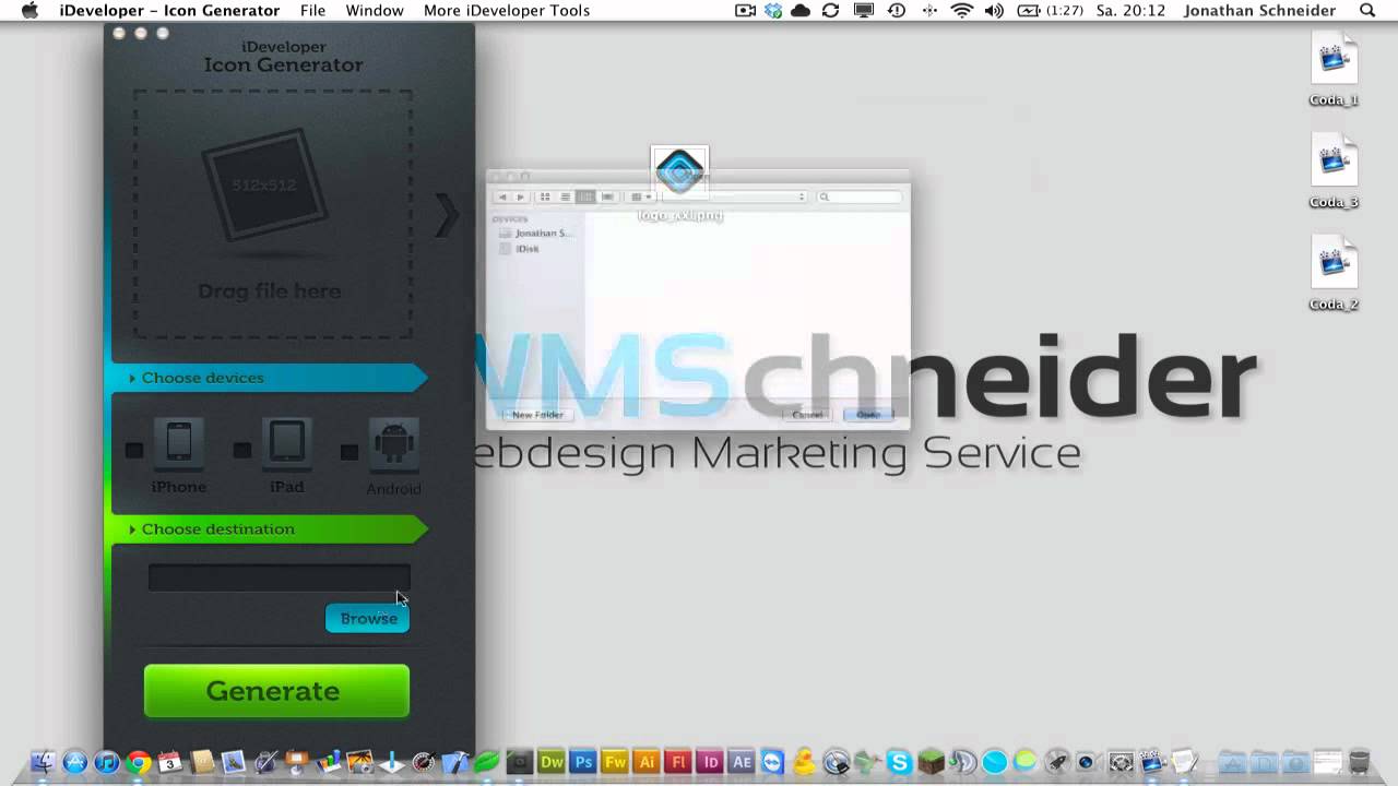 1280x720 Icon Generator Ios Und Android