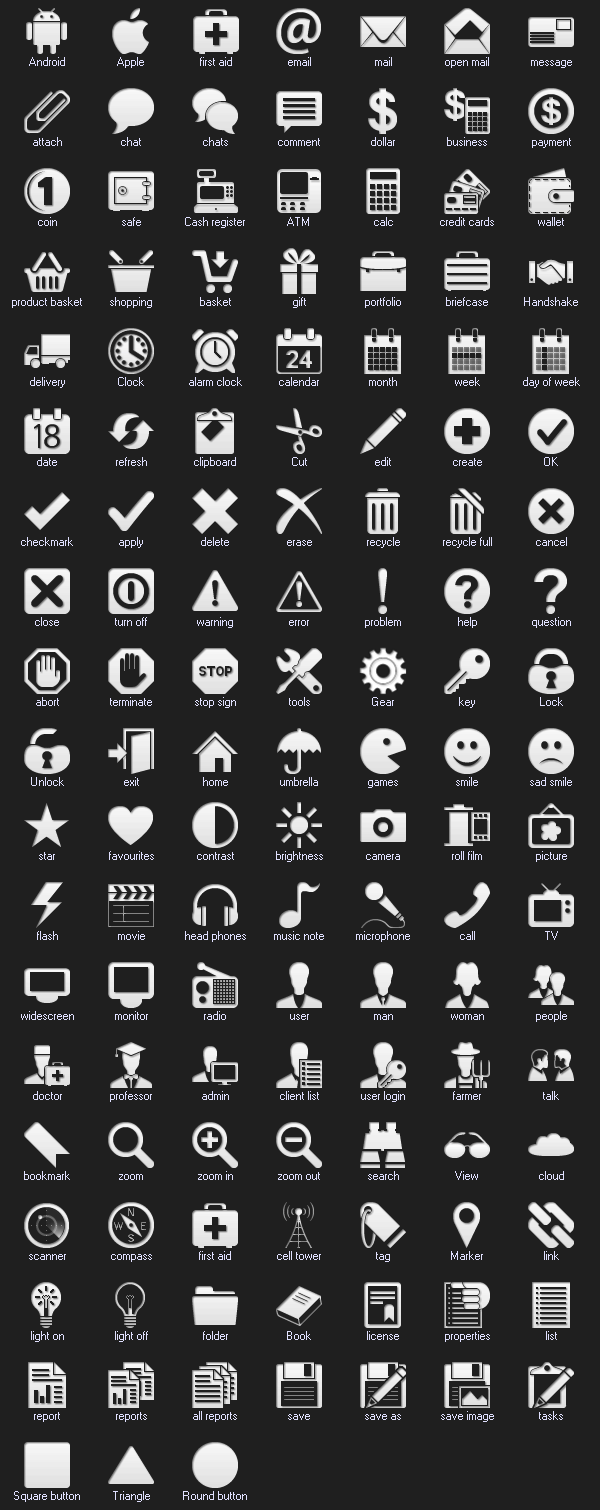 600x1510 List View Android With Icons Images