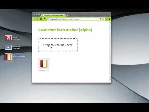 480x360 Android Launcher Icon Maker