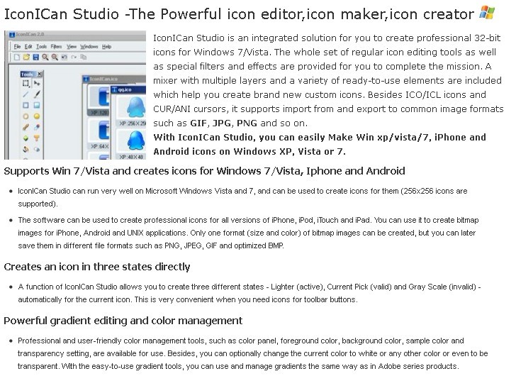 728x530 Icon Creator,icon Maker,icon Editor Are Hot Sale Online, Cheap