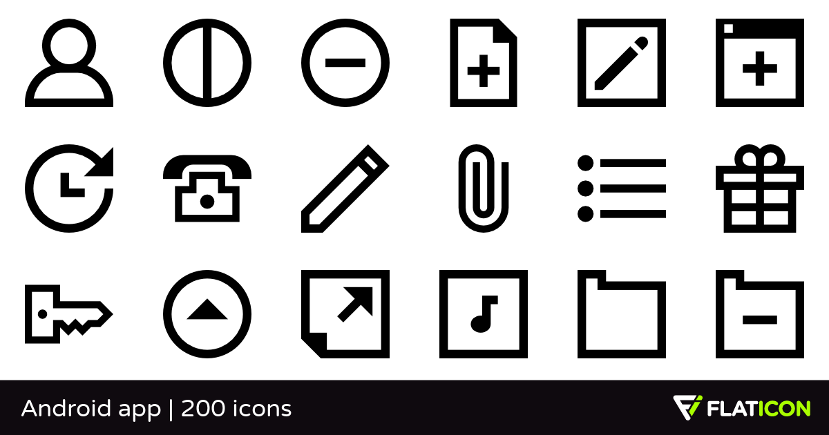 1200x630 Android App Free Icons