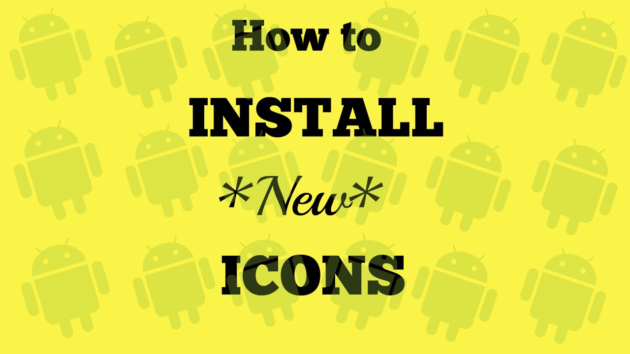 How To Install Icon Packs To Your Android Device Soleiltech 1280x720 How To Install Icon Packs To Your Android Device Soleiltech