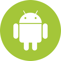 256x256 Android Icon Flat