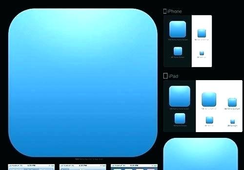 500x350 Android Icon Template Adaptive Material Design