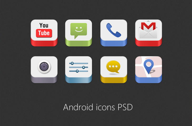730x481 Android Icons For Free Download Freebie No Icon