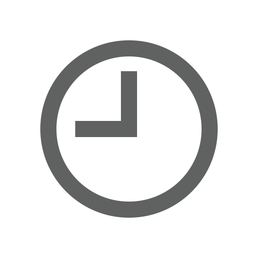 512x512 Clock, Time Icon