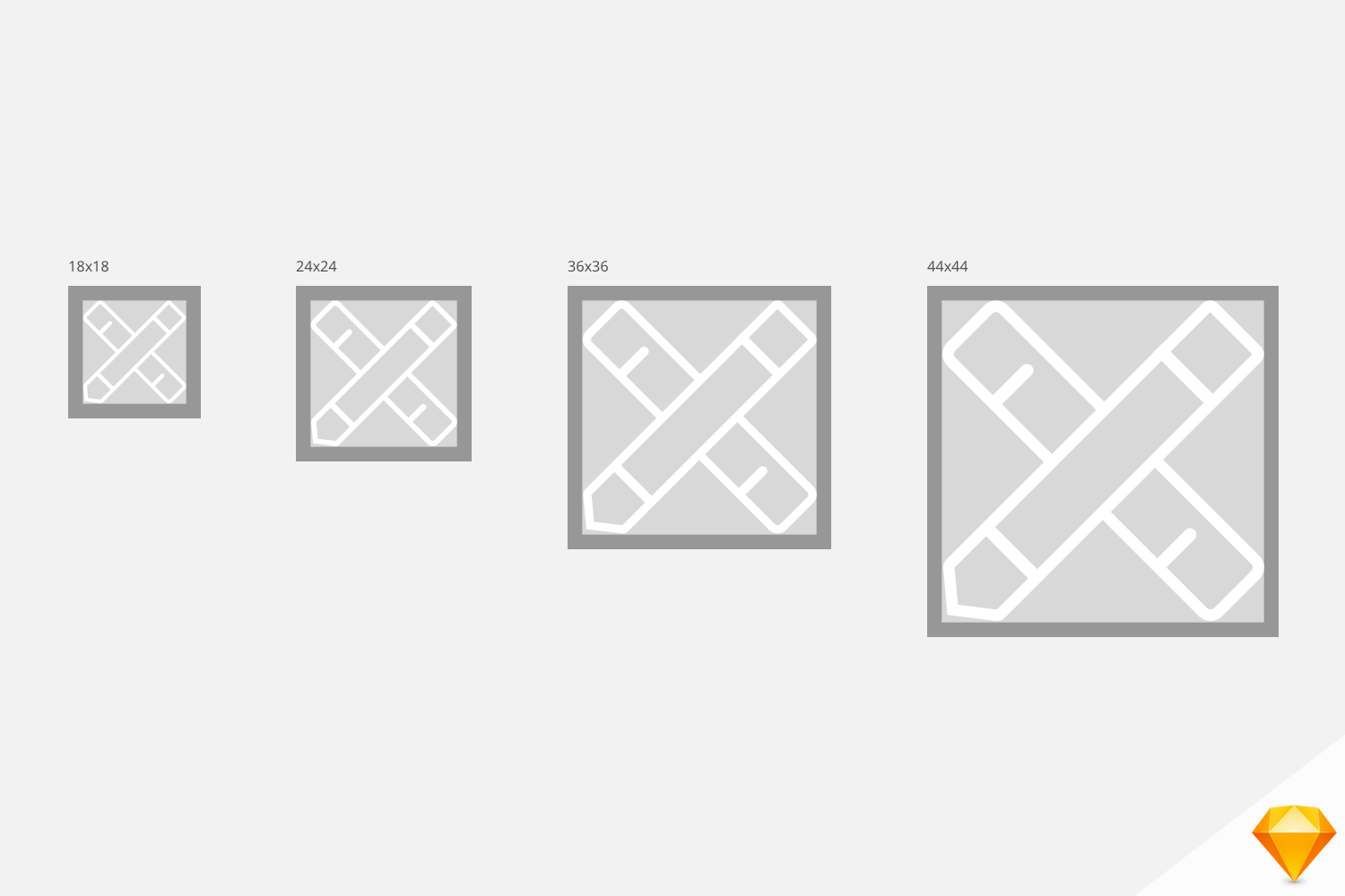 Android Status Bar Icon Template For Sketch 1500x1000 Android Status Bar Icon Template For Sketch