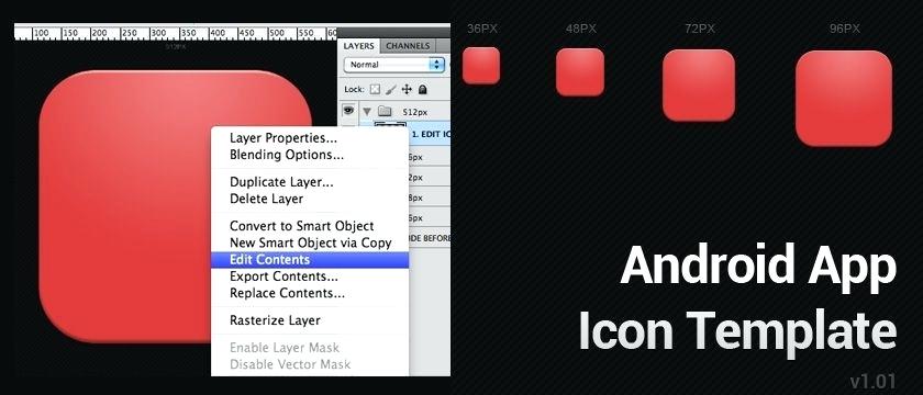 Android App Icon Template 840x360 Android App Icon Template