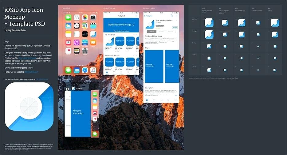 934x506 App Icon Template Sketch Every Interaction App Mockup Template