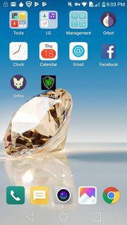 180x320 Key Icon In Notification Bar Lg Aristo