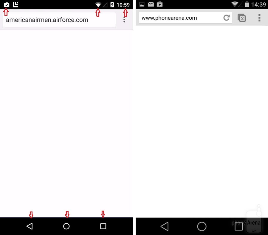 899x790 The Latest Android L Build Features Tweaked Navigation Keys