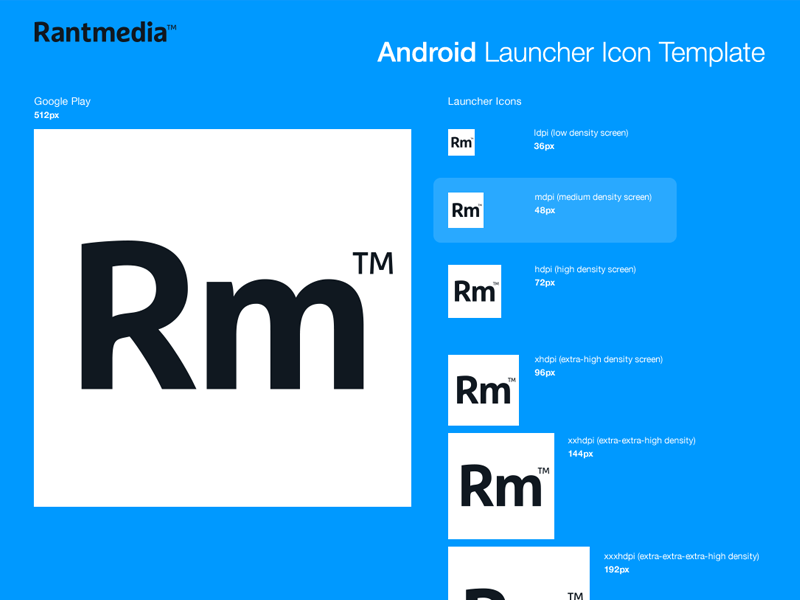 800x600 Android Launcher Icons