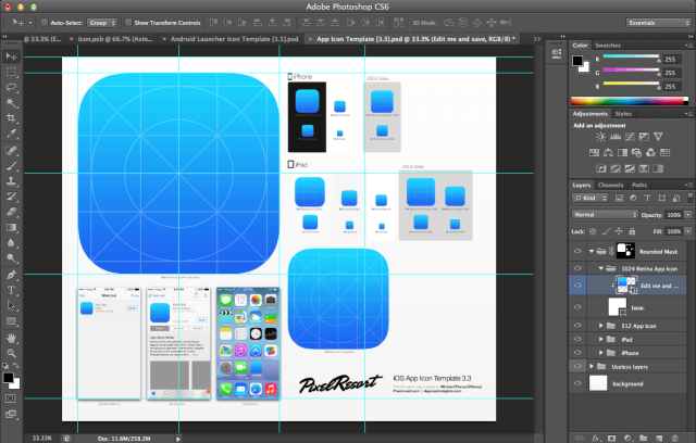 640x408 Android App Icon Template Images