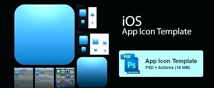 730x300 Ios Icon Template