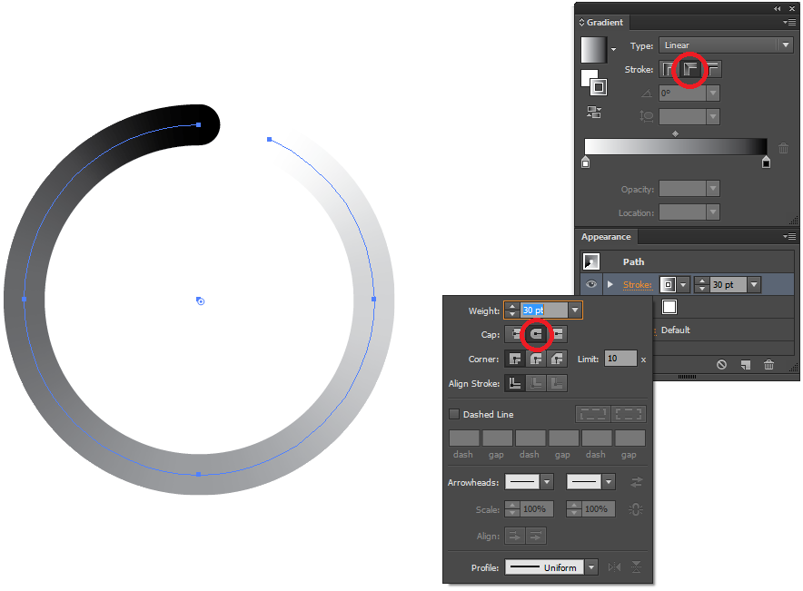 How Do You Make An Android Loading Icon In Illustrator 884x651 How Do You Make An Android Loading Icon In Illustrator