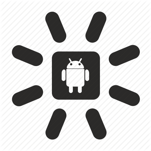 Android, Loading, Mobile Icon 512x512 Android, Loading, Mobile Icon